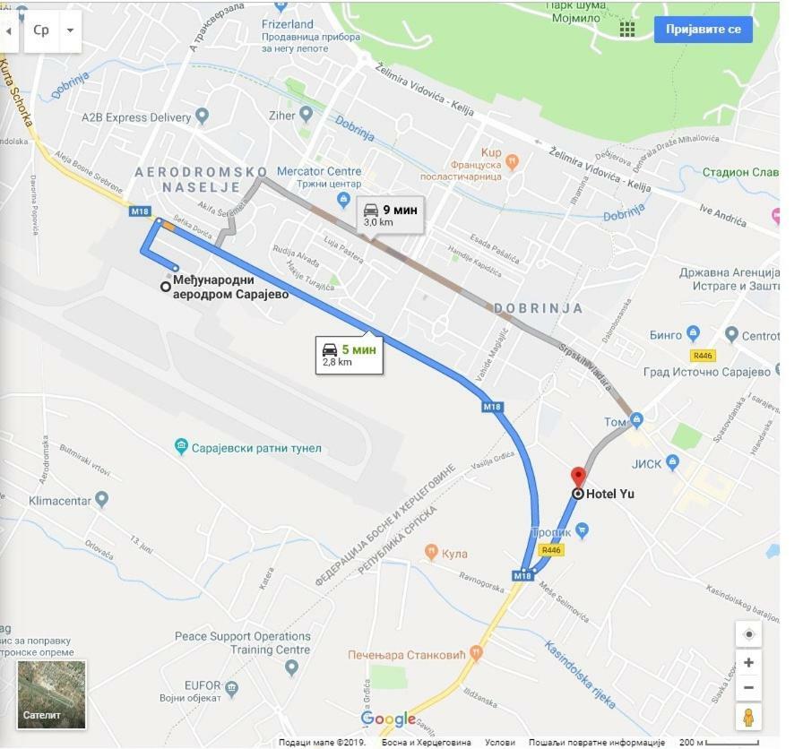 Hotel Beograd - Yu Lukavica Экстерьер фото